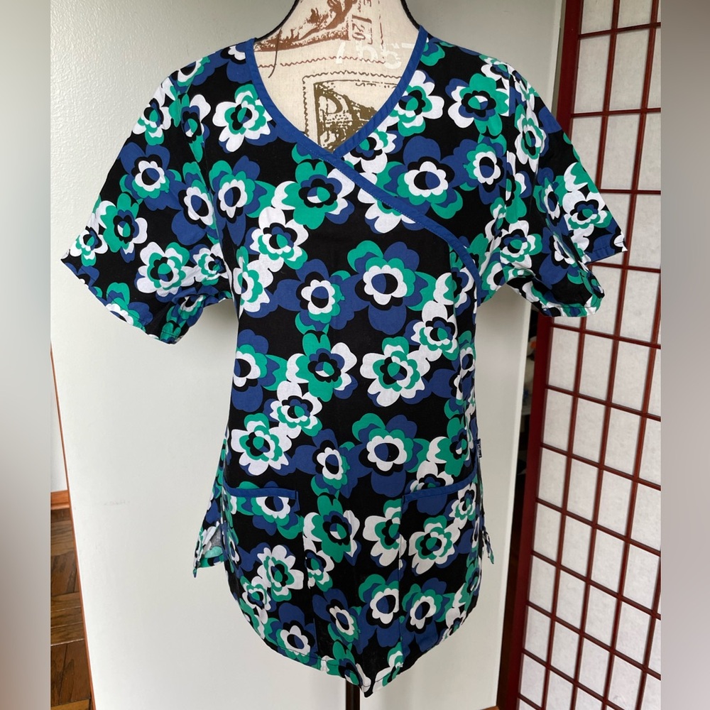 Tafford Scrub Top, Size S